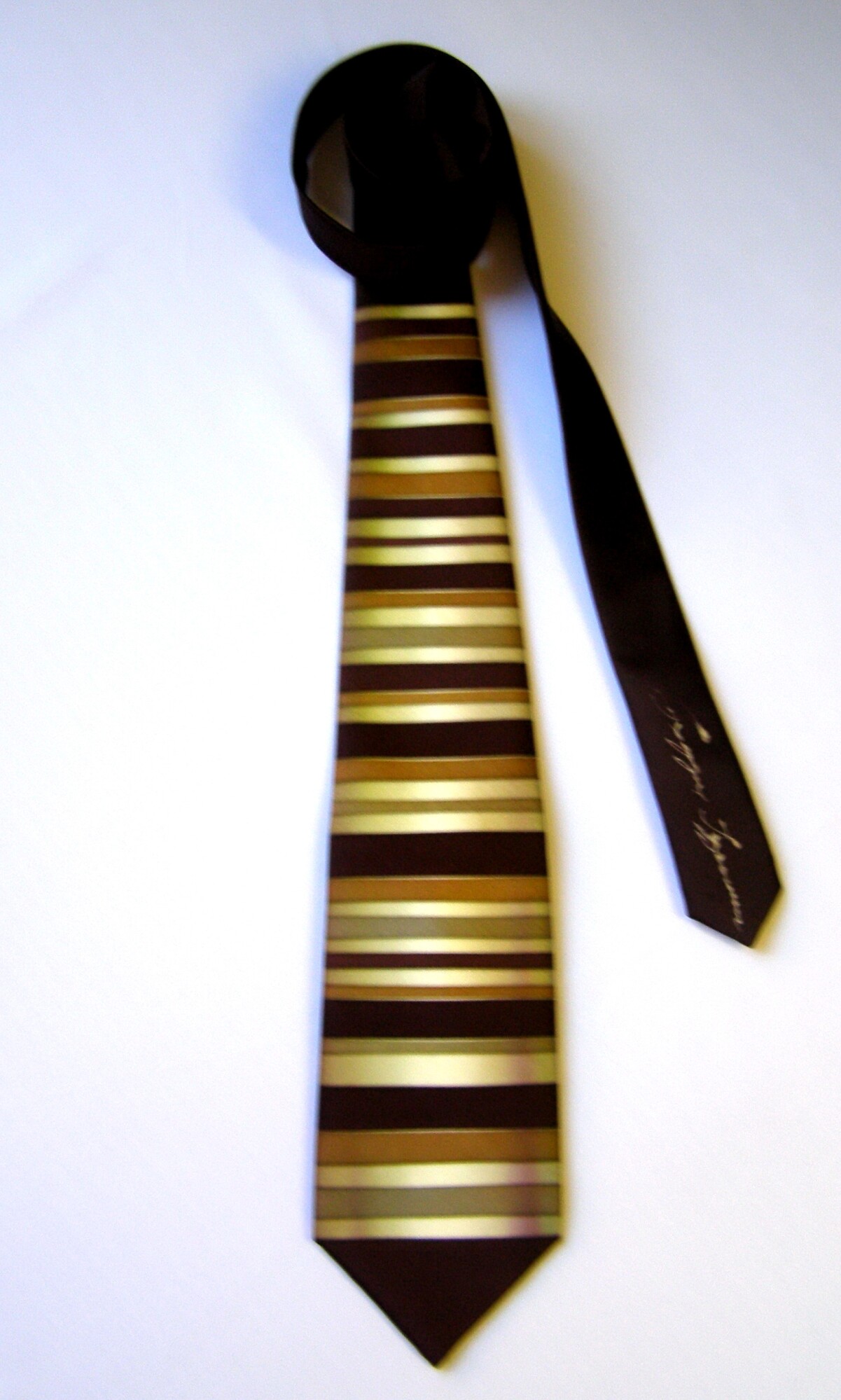 галстук "Деловой", ручная роспись, 100% шёлк