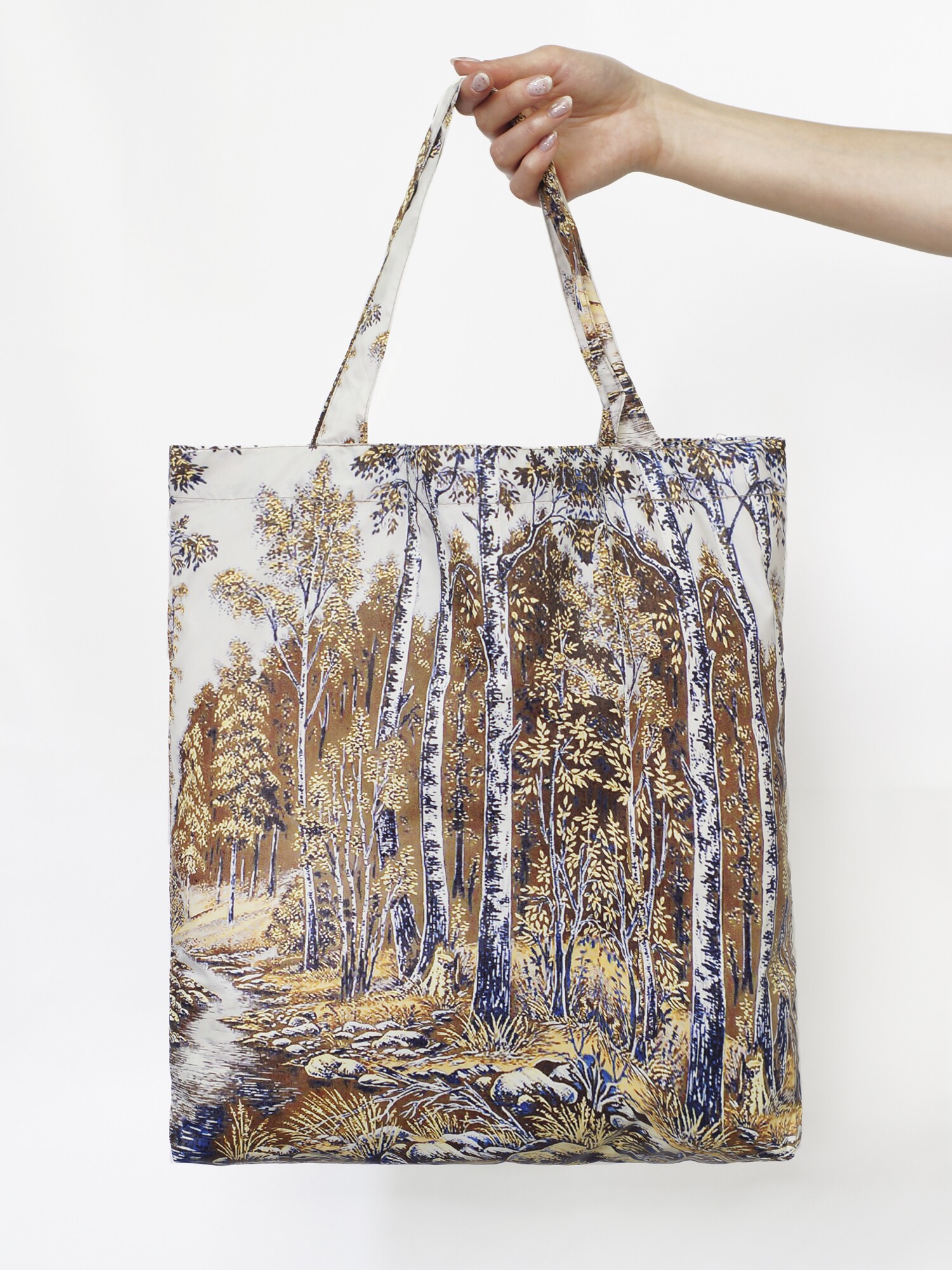 Эко-сумка с полной печатью "Златоустовская гравюра"