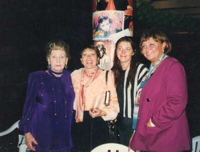 1998 кинофестиваль в Ялте с Ларисой Лужиной и Лидией Смирновой