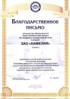 2000 Благодарственное письмо Екатеринбург 2000