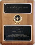 Международная награда 1996 Факел Бирмингама Вашингтон 1